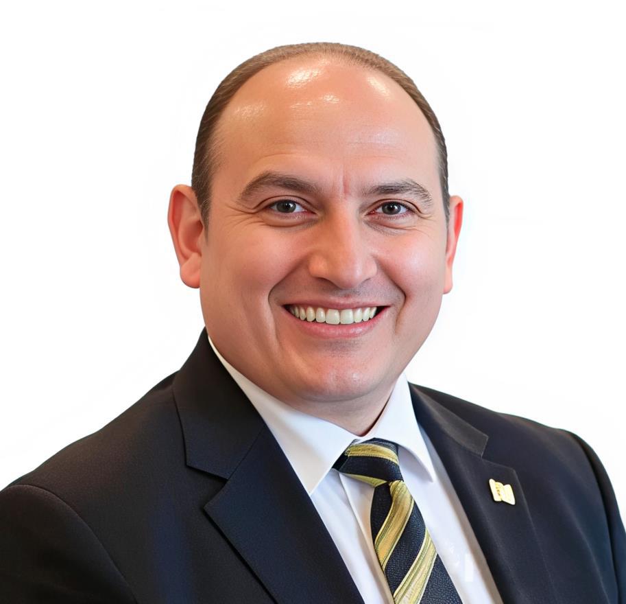 Retrato del Dr. Miguel Ángel Moreno S.J., Ph.D., Presidente y CEO de MNSS